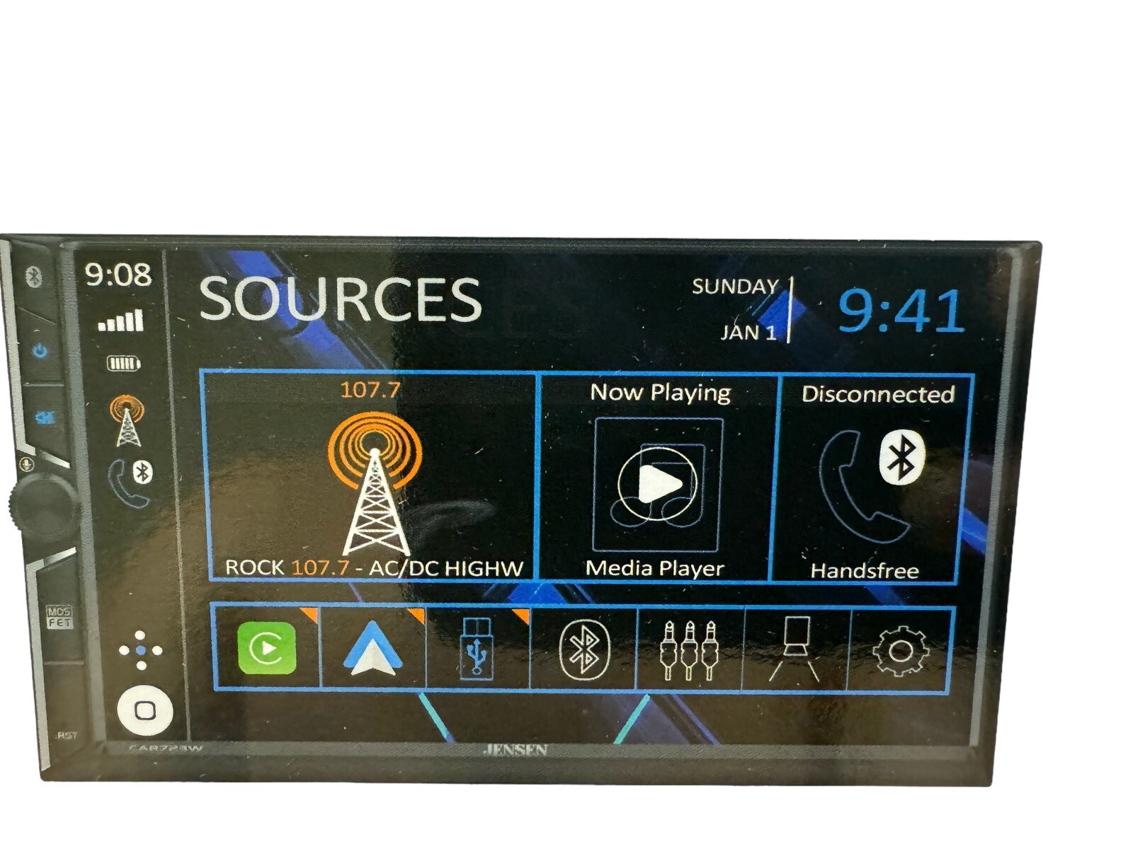 Jensen Apple CarPlay Car Stereo Radio Dash kit for Toyota Tundra 2007-2013 New