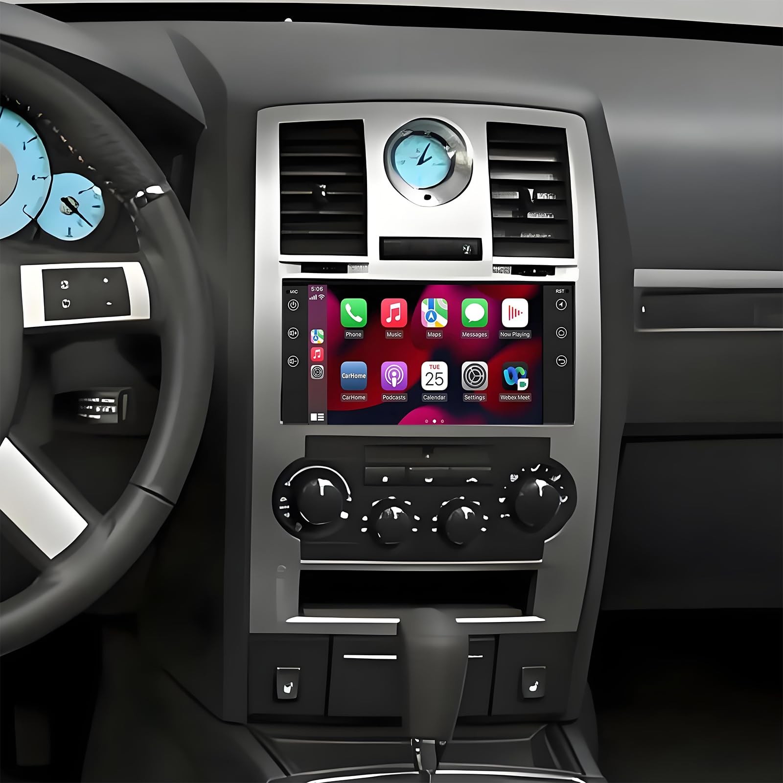 7 inch Touchscreen Car Stereo for Dodge Chrysler 300 300C 2007-2011, Android …