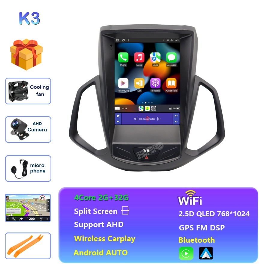 For Ford EcoSport Eco Sport 2013-2017 Android Car Radio Autoradio Multimedia