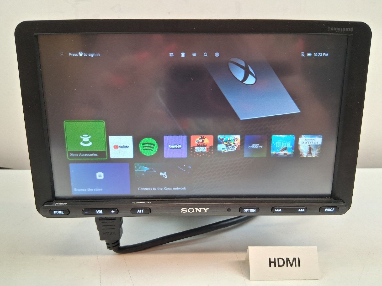 Sony XAV-AX8100 8.95″ Touchscreen Receiver CarPlay/Android Auto, HDMI, BT, & XM