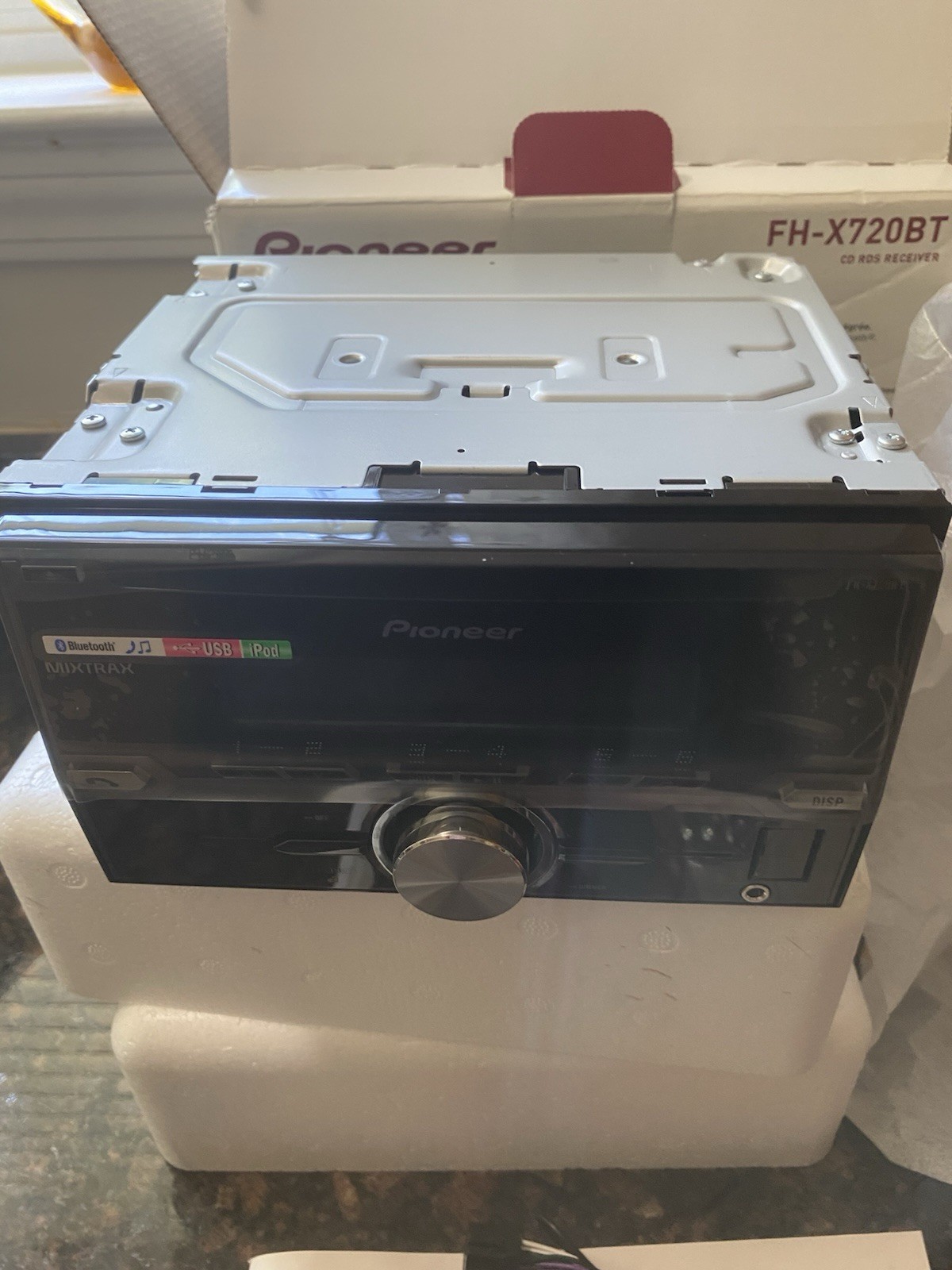 PIONEER FH-X720BT BluetoothCar Stereo Receiver USB AUXCD Remote NEW Open Box