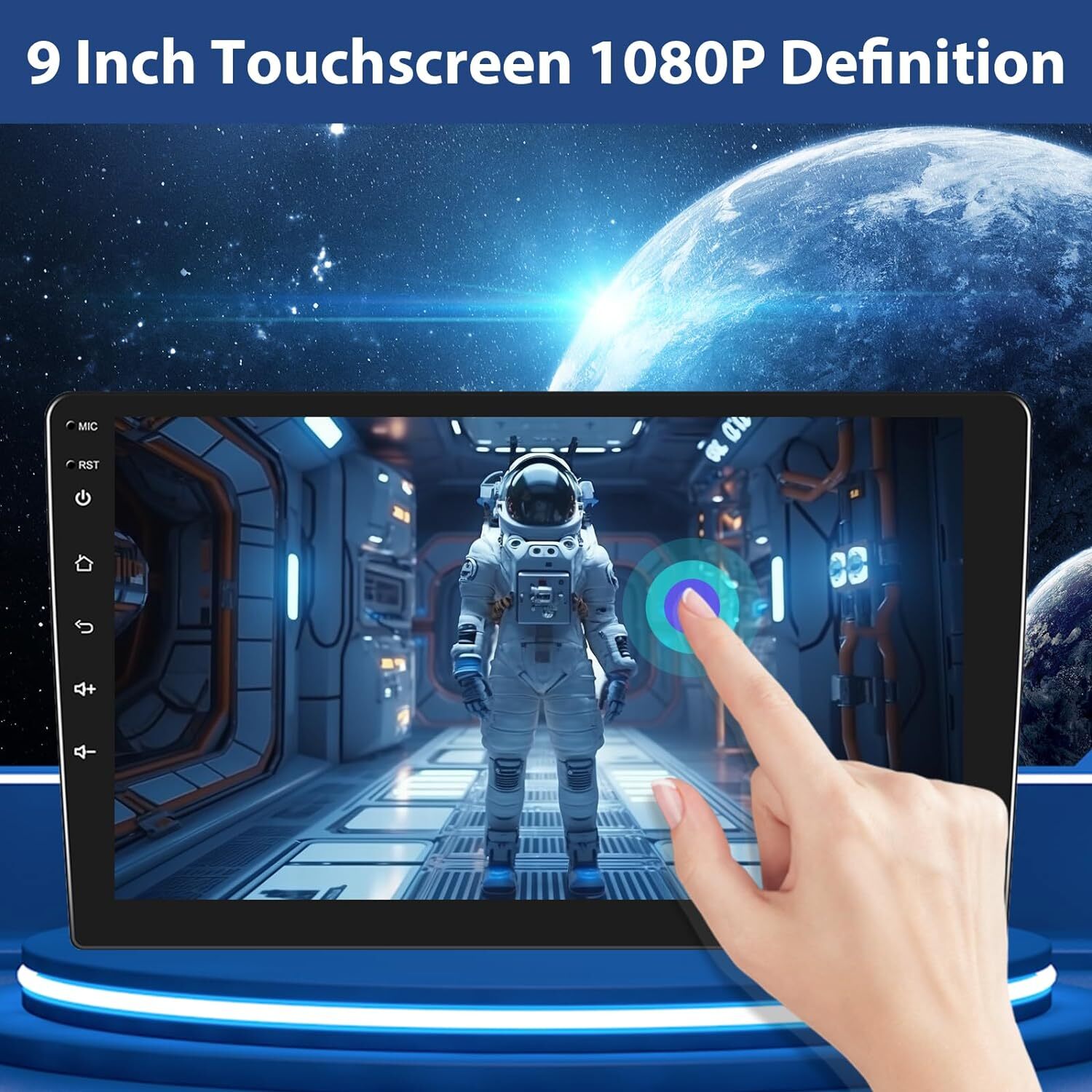 Car In-Dash Navigation GPS Units Carplay+Camera Android For 2007-2011 Honda CRV