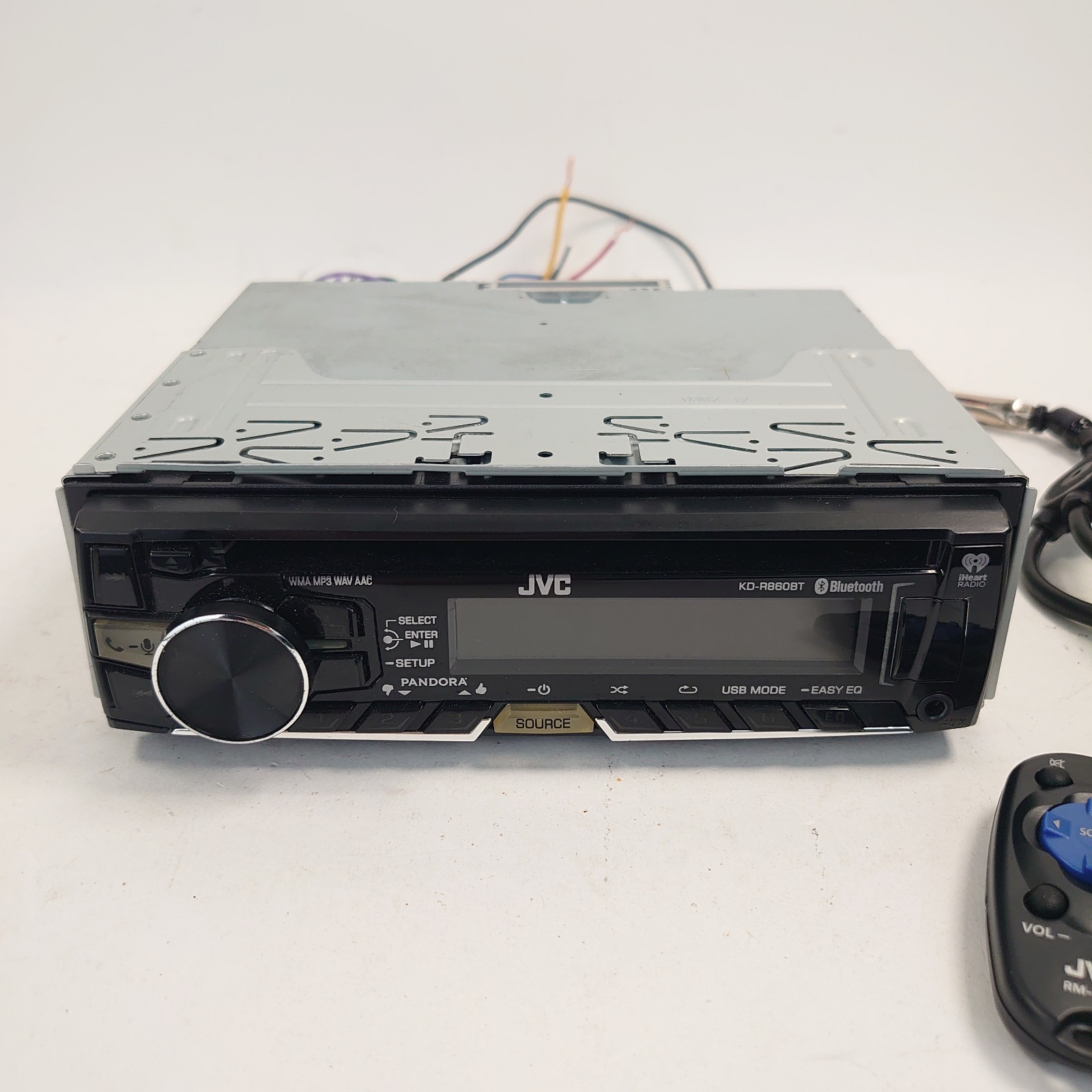 JVC KD-R860BT CD receiver with AM/FM / AUX / BLUETOOTH / USB Remote Microphone