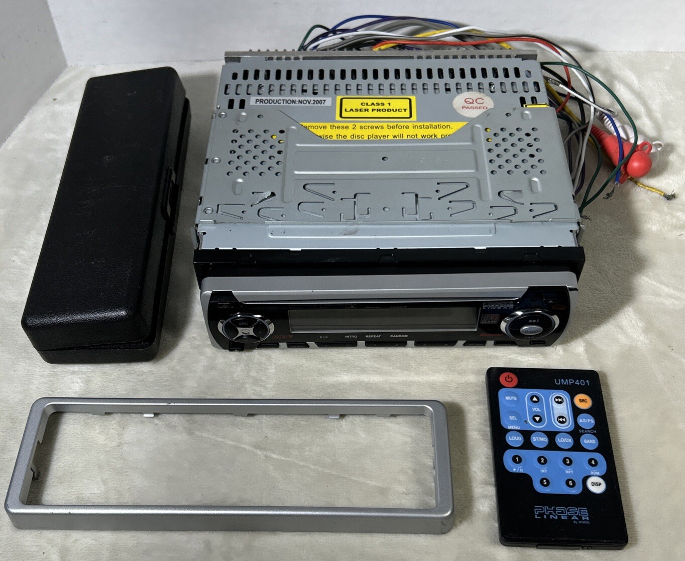 Phase Linear By Jensen UMP401 Car CD Player W/ Remote MP3 WMA