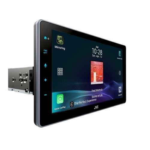JVC KW-Z900W 9″ HD Floating Screen Digital Media Receiver Apple CarPlay