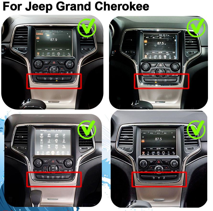12.8″ Car Radio GPS navigation For Jeep Grand Cherokee 2014-2020 Auto Stereo