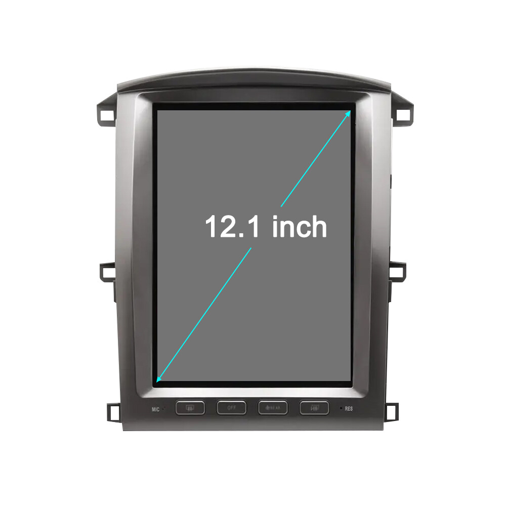 12.1″Car Video Player for Toyota Land Cruiser 2003-2007(LC100) Radio WiFi SWC FM