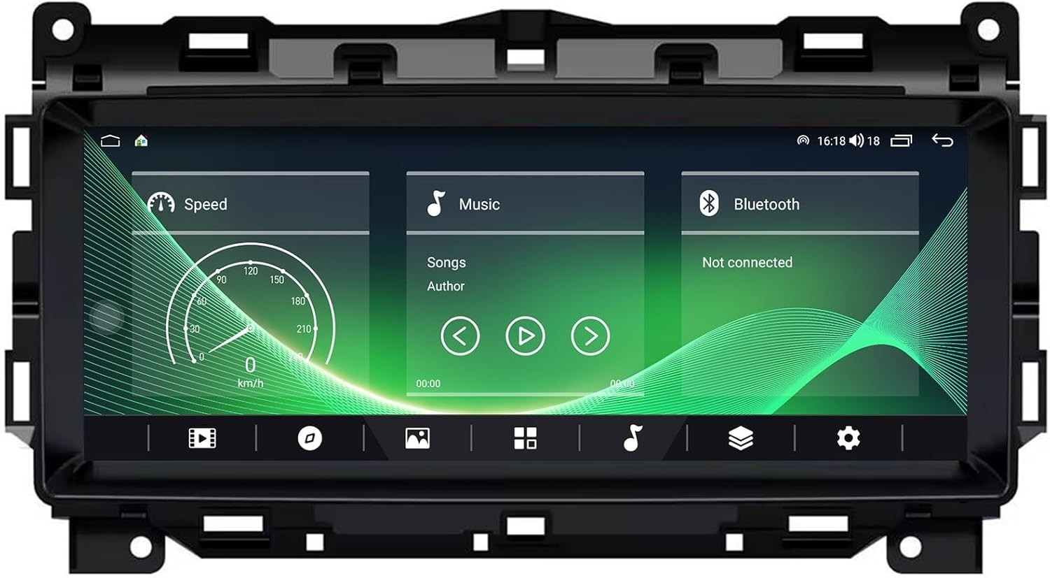 10.25″ 8+128G Android Carplay Radio GPSStereo For Jaguar F-Pace XE XEL 2016-19
