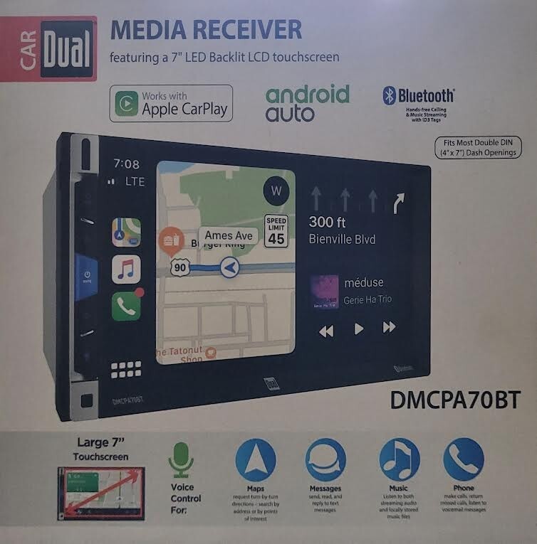 Dual Electronics DMCPA70BT Digital Media Receiver
