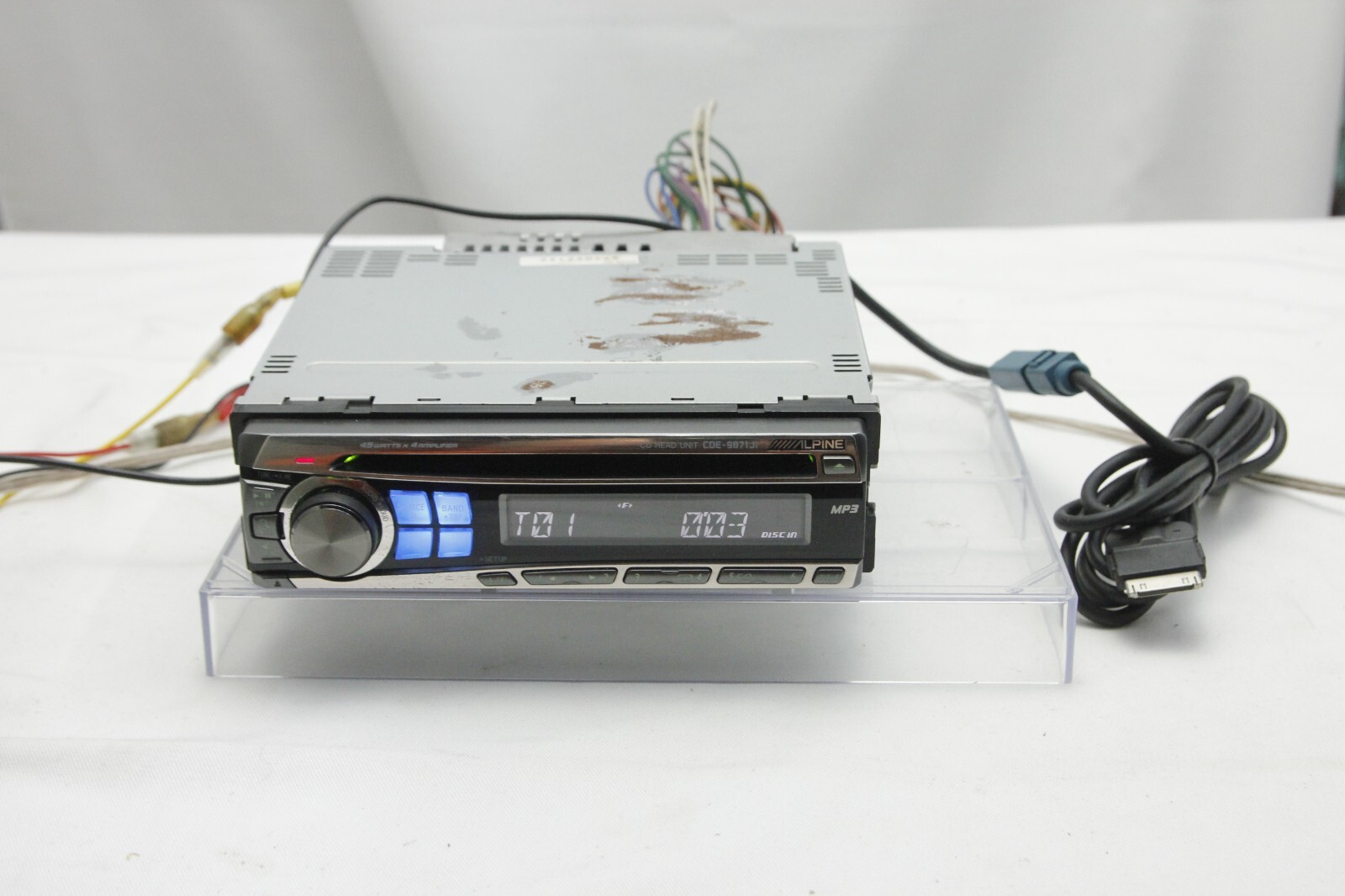 ALPINE CDE-9871Ji working