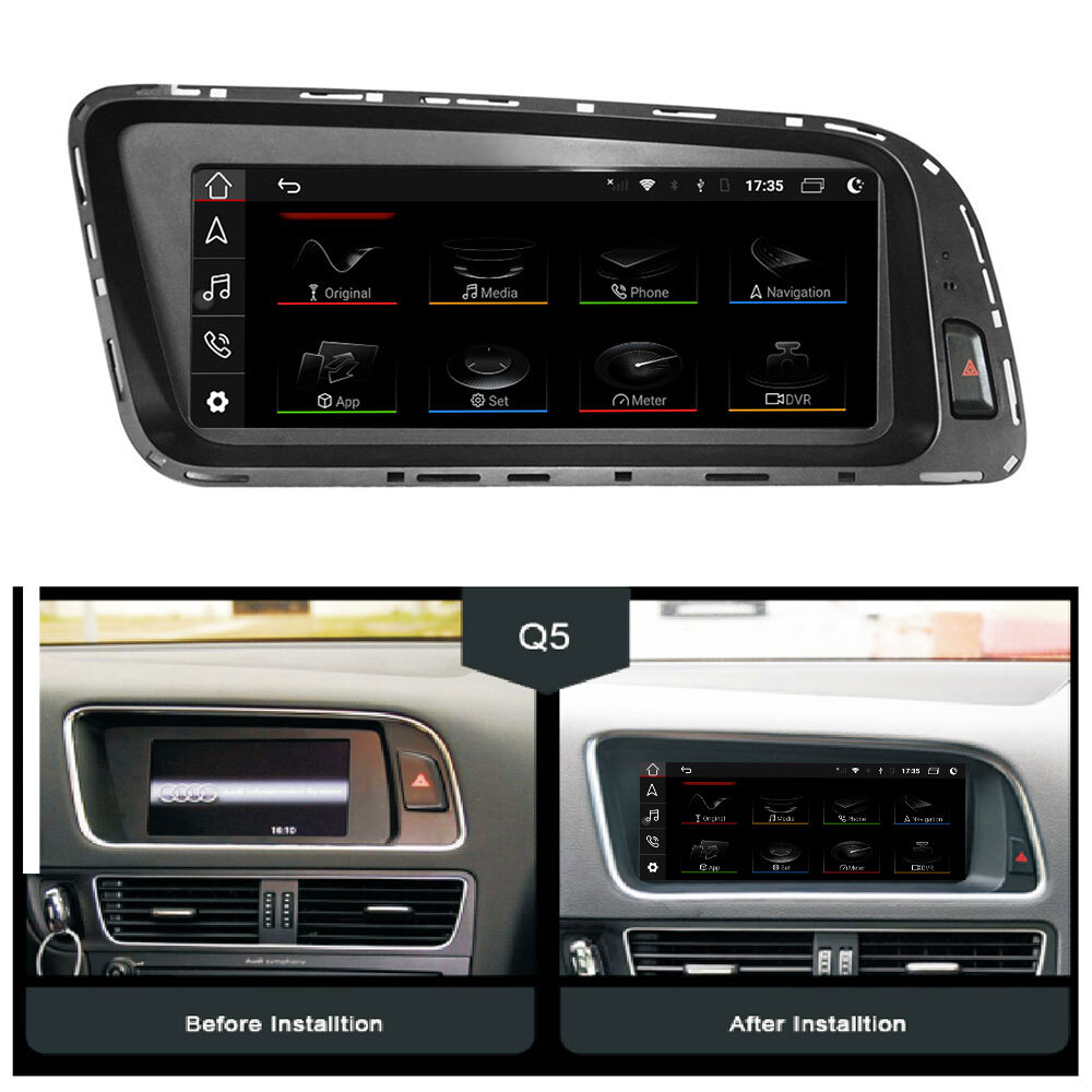 Android 12.0 Car Video Player for AUDI Q5 2010-2018 Carplay GPS Navigation WiFi