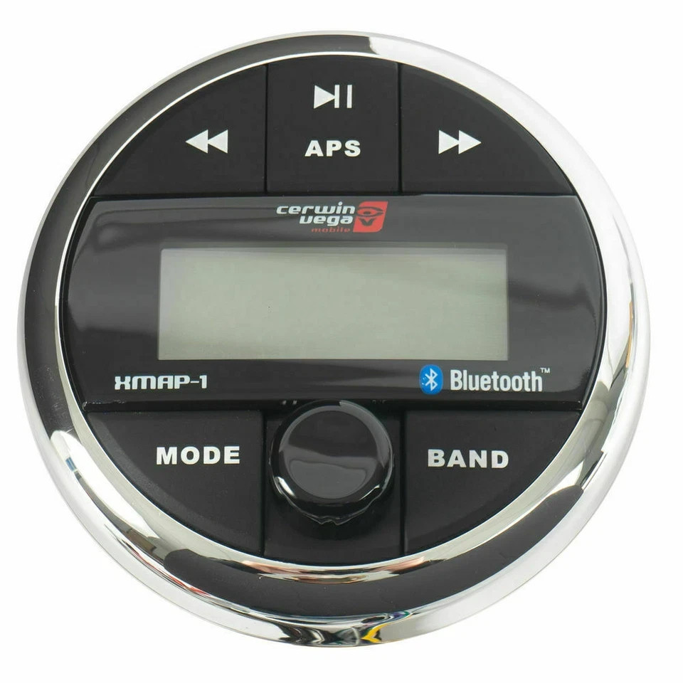 Cerwin Vega XMAP-1 – Marine Audio Player FM USB AUX Bluetooth (NEW)