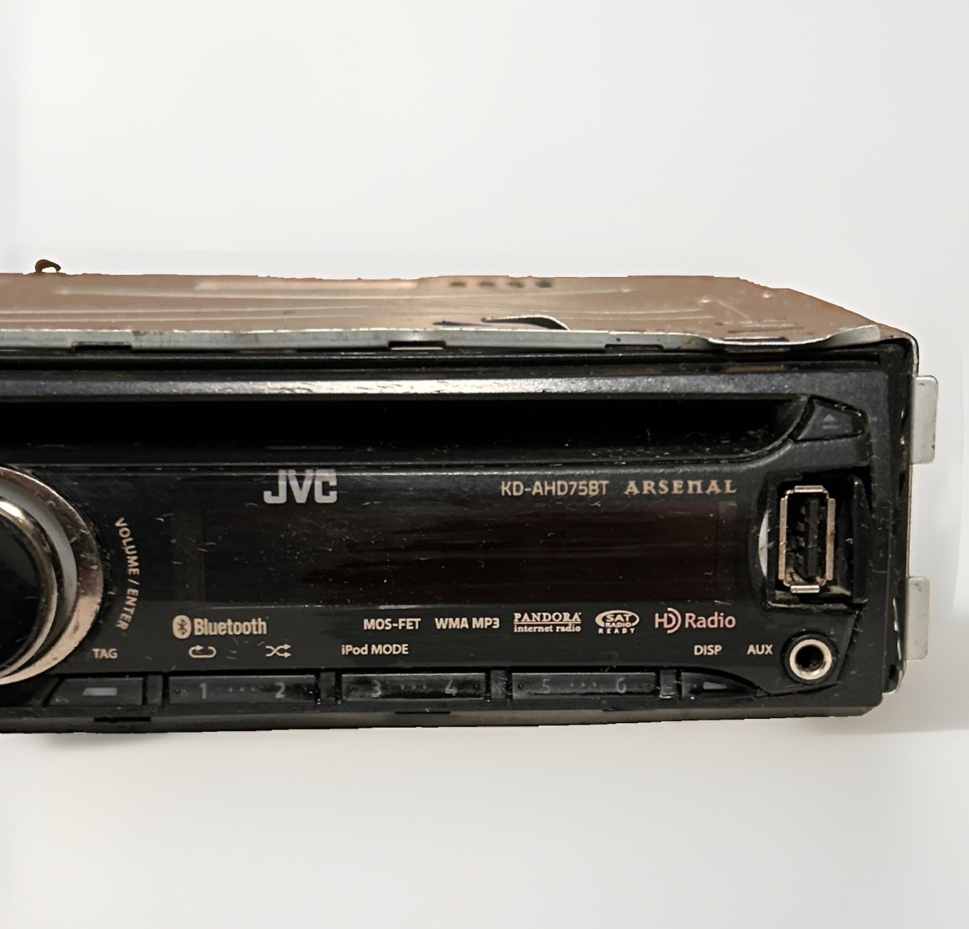 JVC KD-AHD75BT Digital CD Receiver featuring Bluetooth DISPLAY UNIT CAR RADIO
