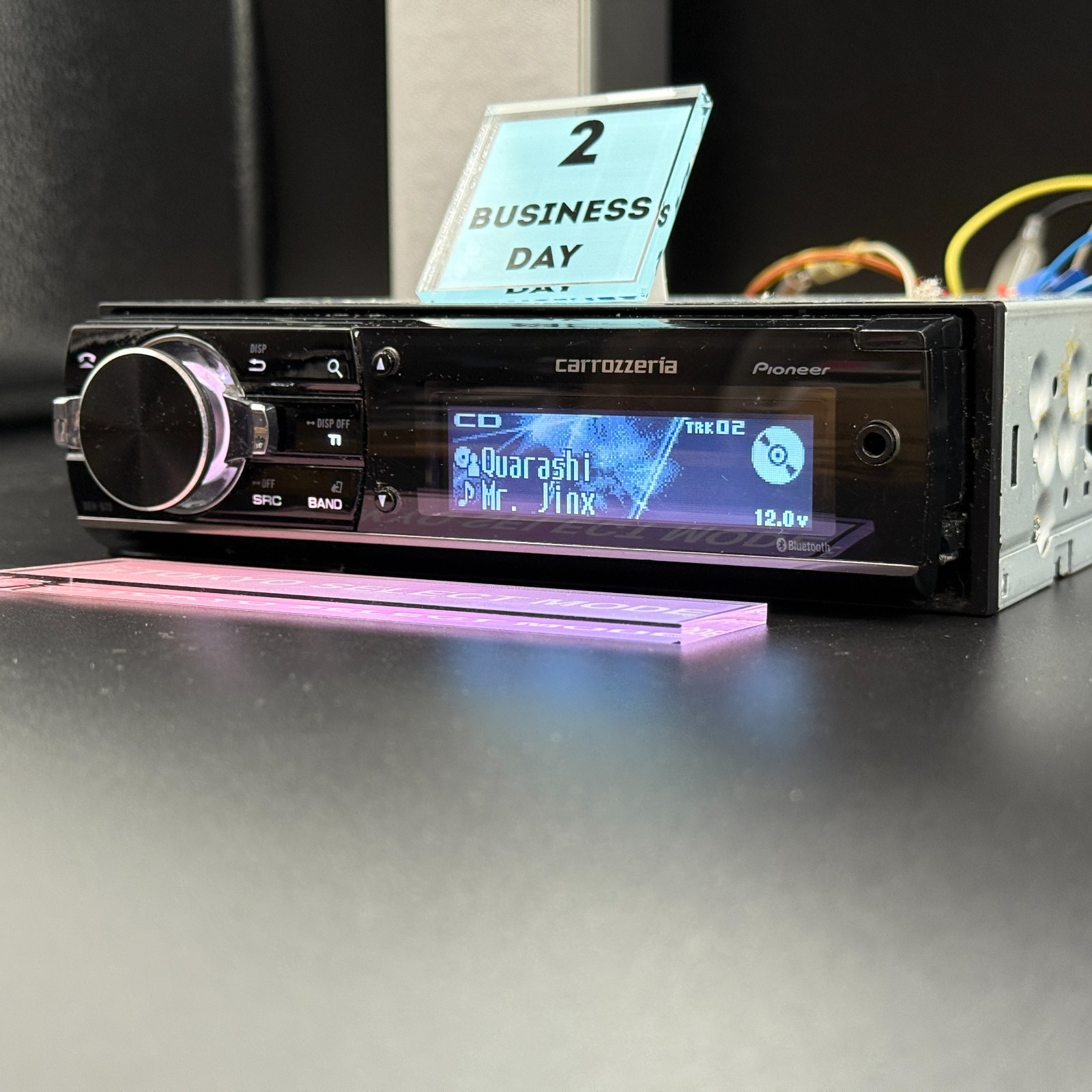Carrozzeria DEH-970 1DIN Car Audio CD Bluetooth USB Receiver w/Remote JDM Tested