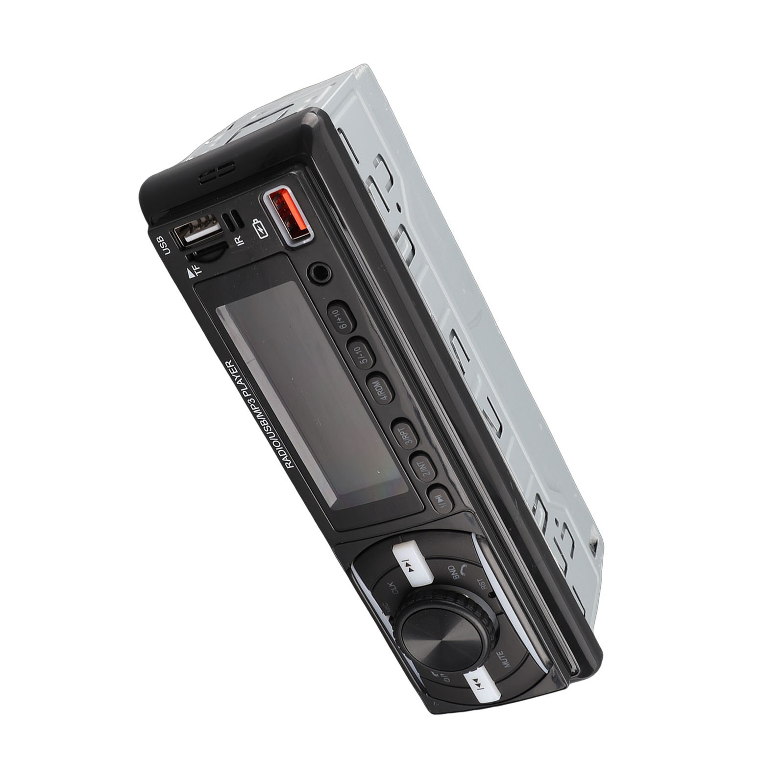 Single DIN Car Radio LCD Display Car Audio Player 60Wx4 High Power For Travel