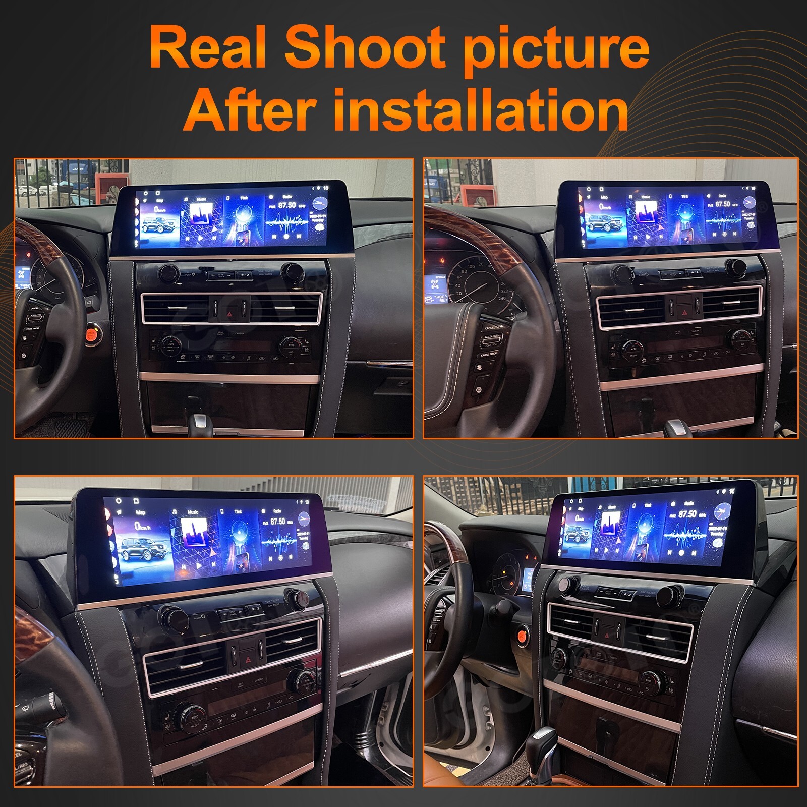 Android Car Radio for Nissan Armada Patrol Royale SL Y62 QX80 QX56 2010-2020