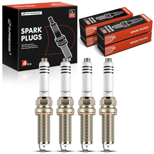 Iridium & Platinum Spark Plugs Compatible with Mercedes-Benz C300, C350e,
