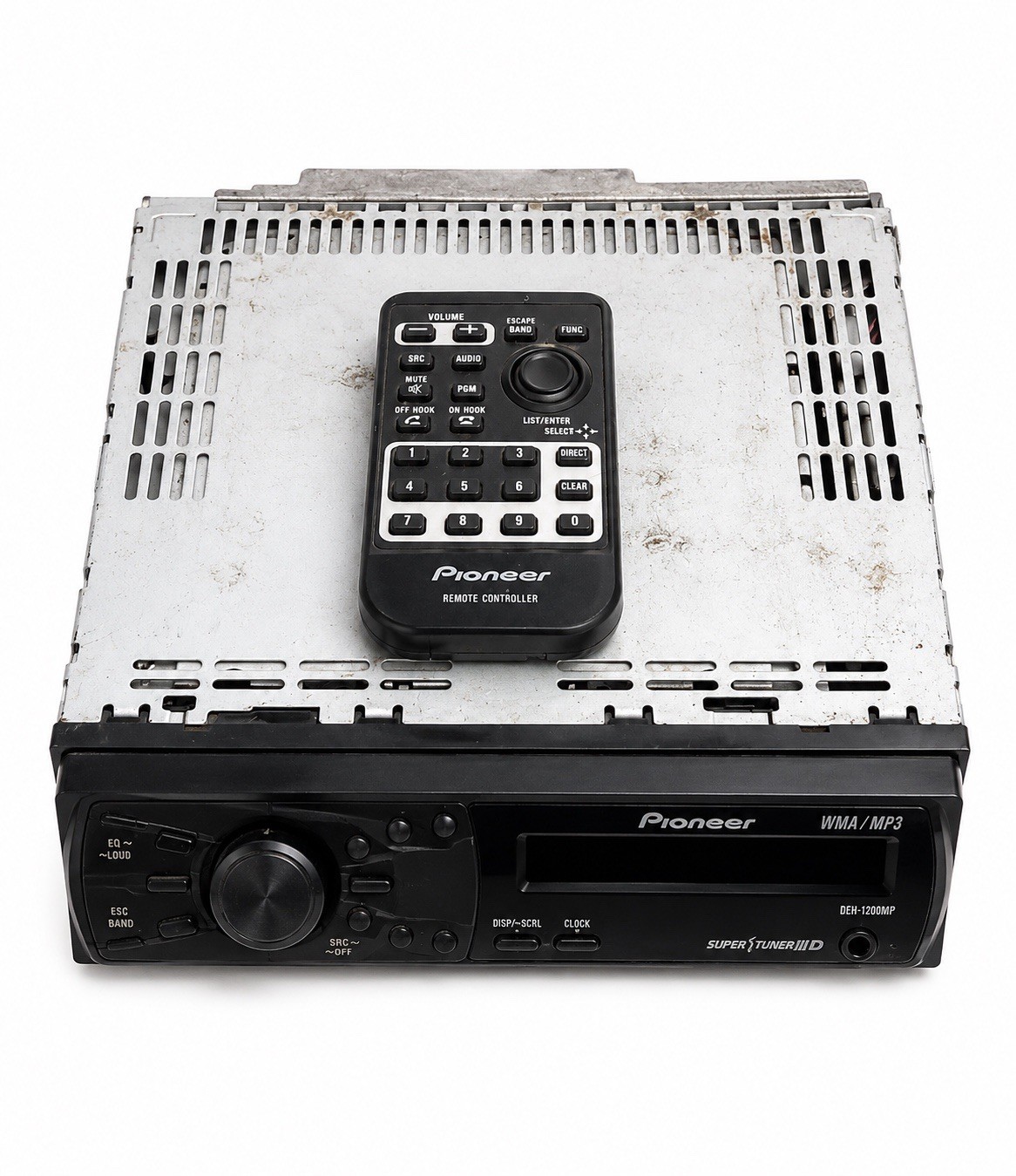 Pioneer DEH-1200MP CD Player AM FM WMA MP3 AUX Super Tuner3