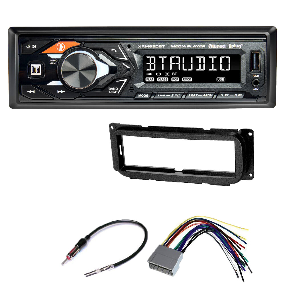 Bluetooth Car Stereo Radio Dash install kit FOR DODGE 2002 – 2005 RAM 1500