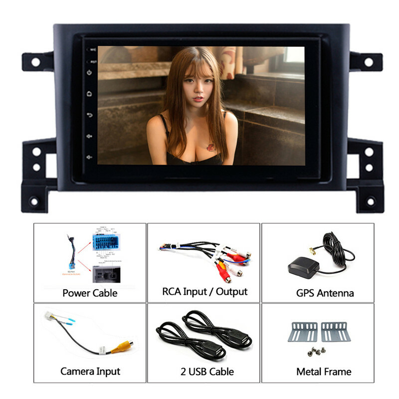 Android Car Radio 7″ Quad Core Wifi Bluetooth Video Audio Multimedia for Grand