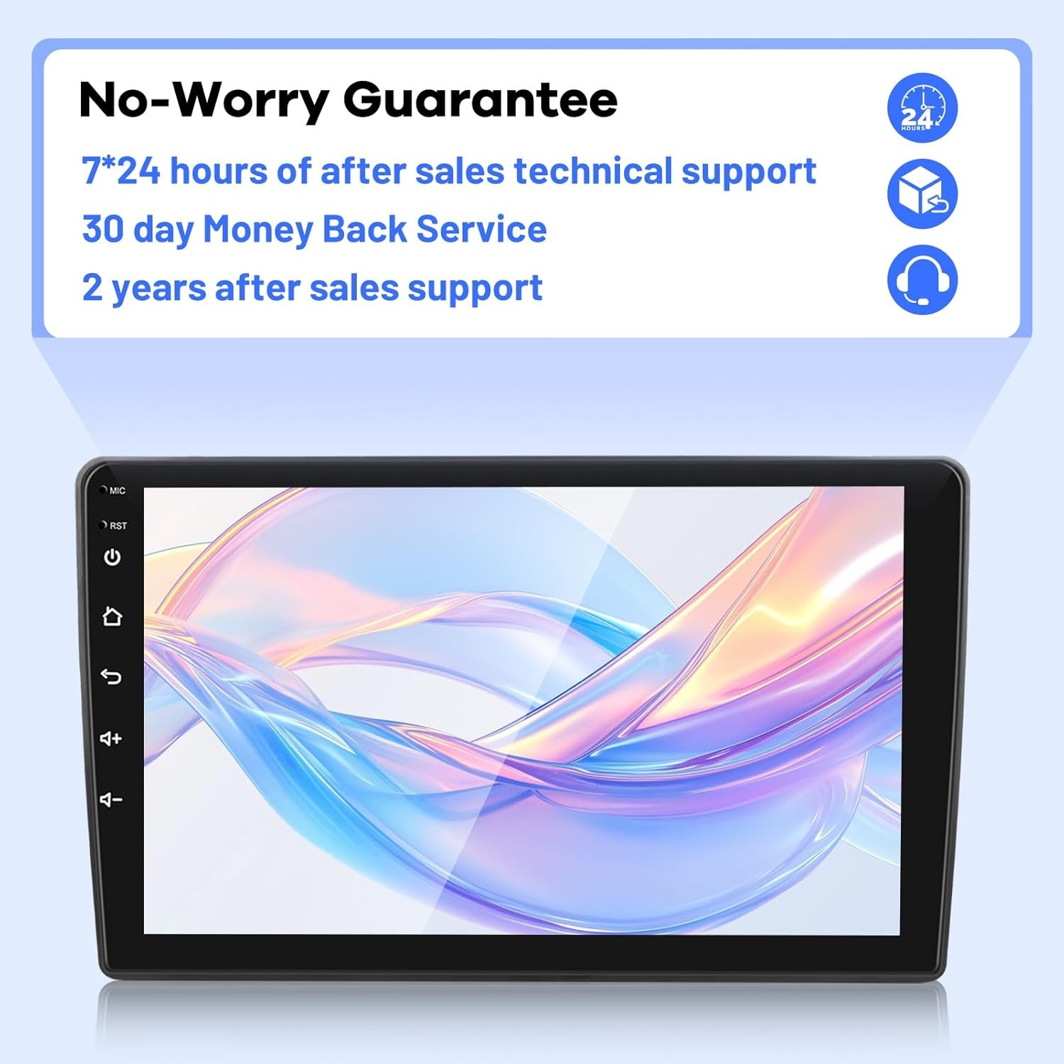 Car Radio for Chevy Silverado Chevrolet GMC, [2G+64G] 10.1 inch Touch Screen…