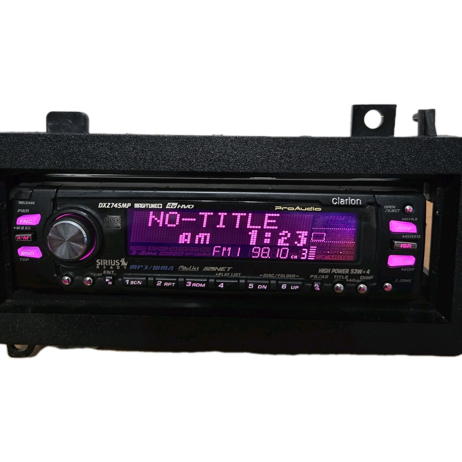 Clarion ProAudio DXZ745MP Receiver Car/Truck Radio/CD Player w/Remote – TESTED