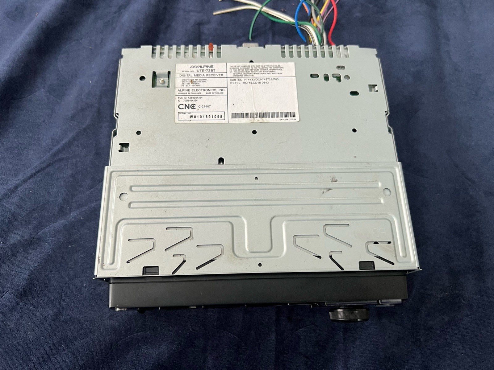 ⭐️Pre-Owned,TESTED⭐️ Alpine BT|USB|AM/FM -(UTE-73BT)