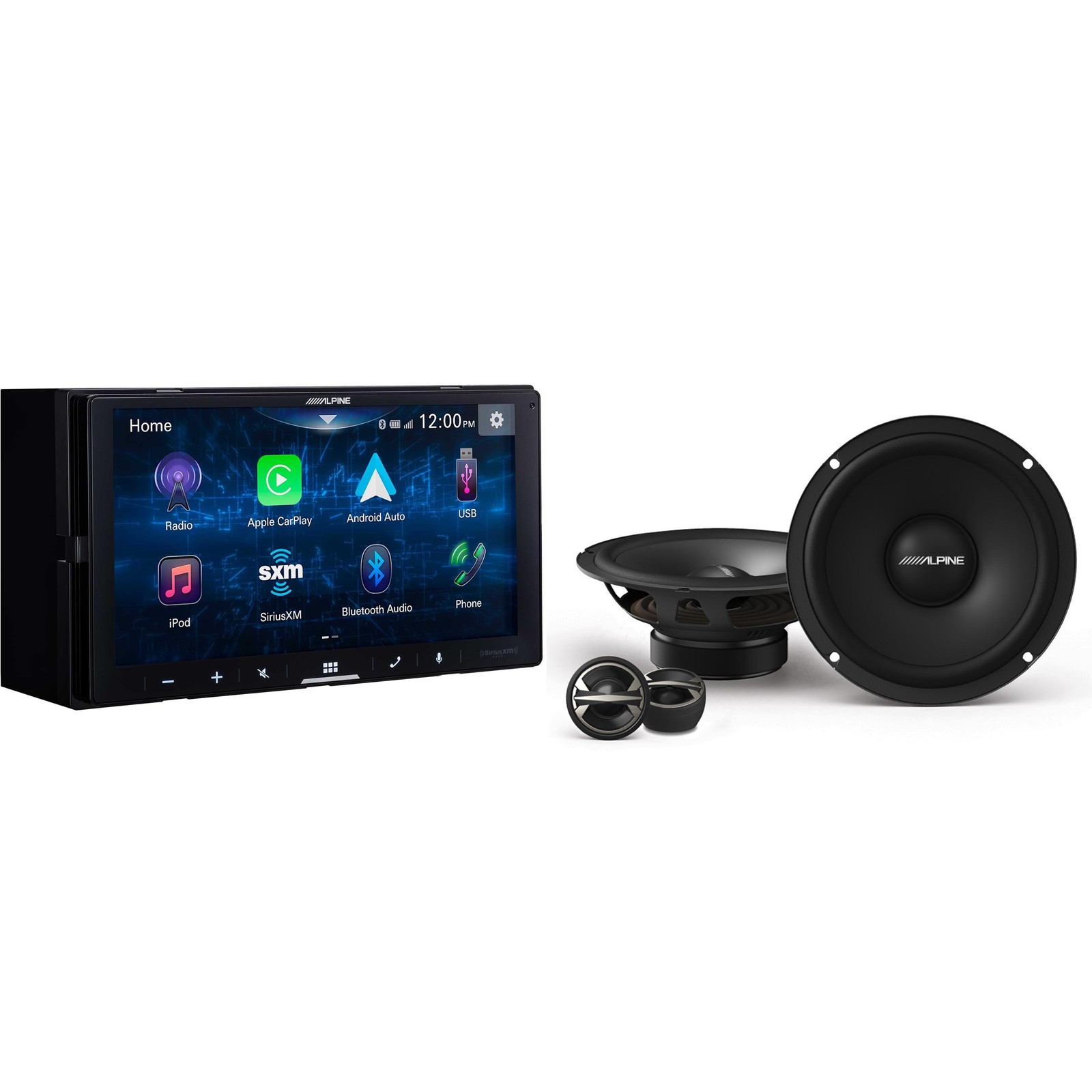 Alpine iLX-W670 Digital Multimedia Receiver with CarPlay and Android Auto Com…