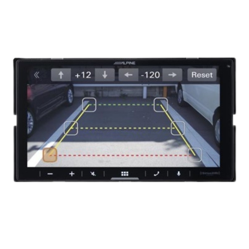 Alpine ILX-W770-M 7″” Multimedia Receiver w/ PWE-S8 8″” Compact Powered