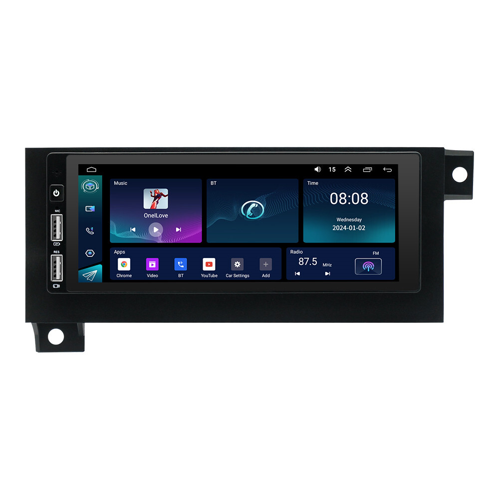 1 Din Car MP5 Player For Carplay GPS WiFi Fit For 1993-1998 Jeep Grand Cherokee