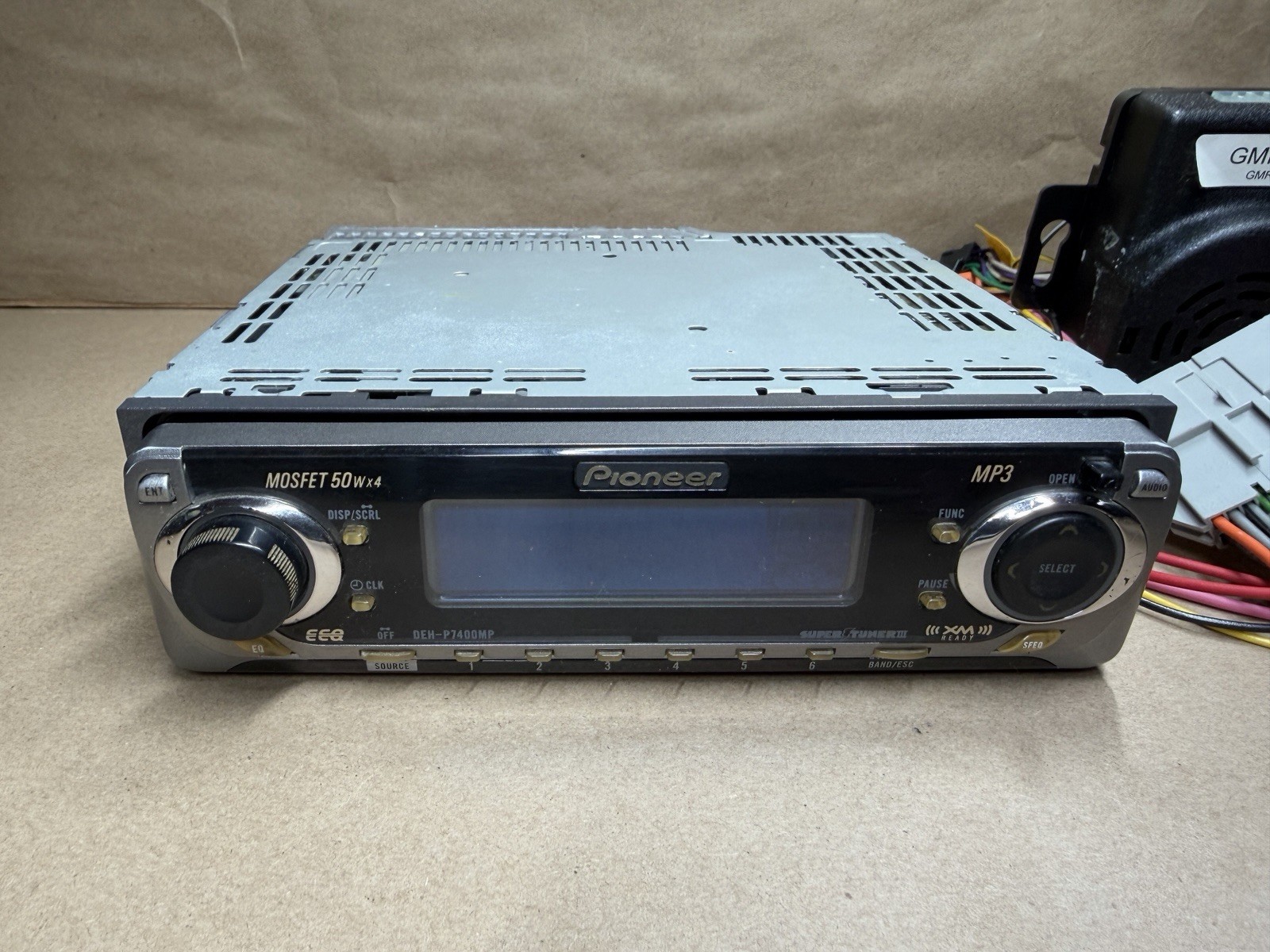 Pioneer DEH-P7400MP 1 DIN In-Dash CD Player MP3 Playback AM/FM Radio | UNTESTED