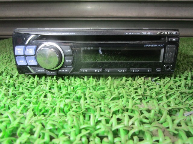 ALPINE CDE-121J CD Car Audio Receiver Near Mint JAPAN