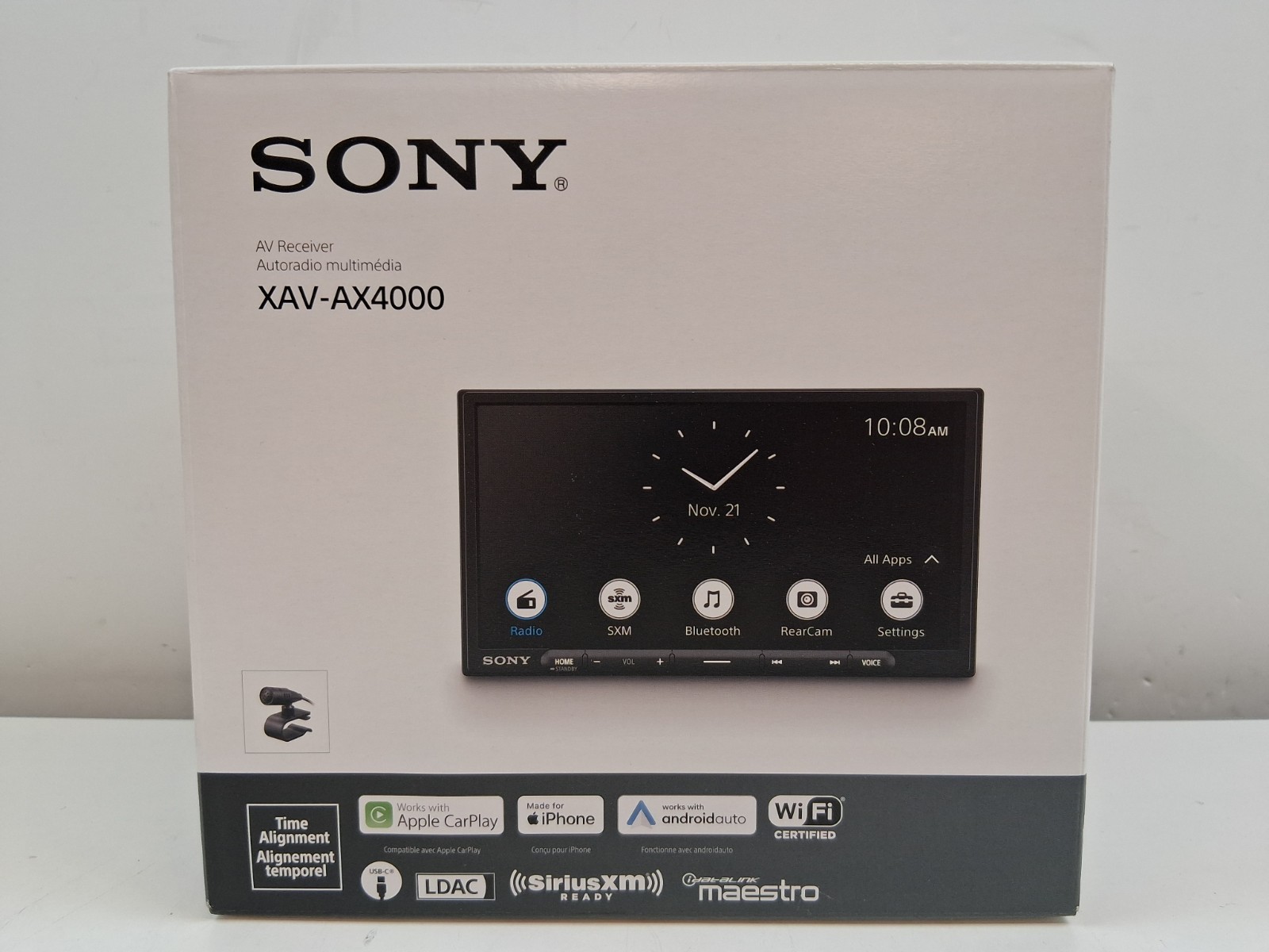 NEW Sony XAV-AX4000 6.95″ Wireless C/P & A/A, Maestro Connection *1 YR WARRANTY*