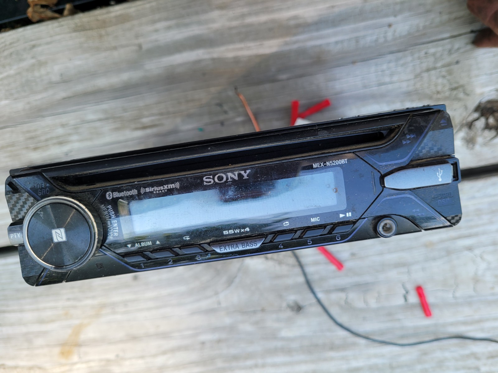 Sony MEX-N5200BT Built-in Dual Bluetooth Voice Command CD/MP3 AM/FM Radio
