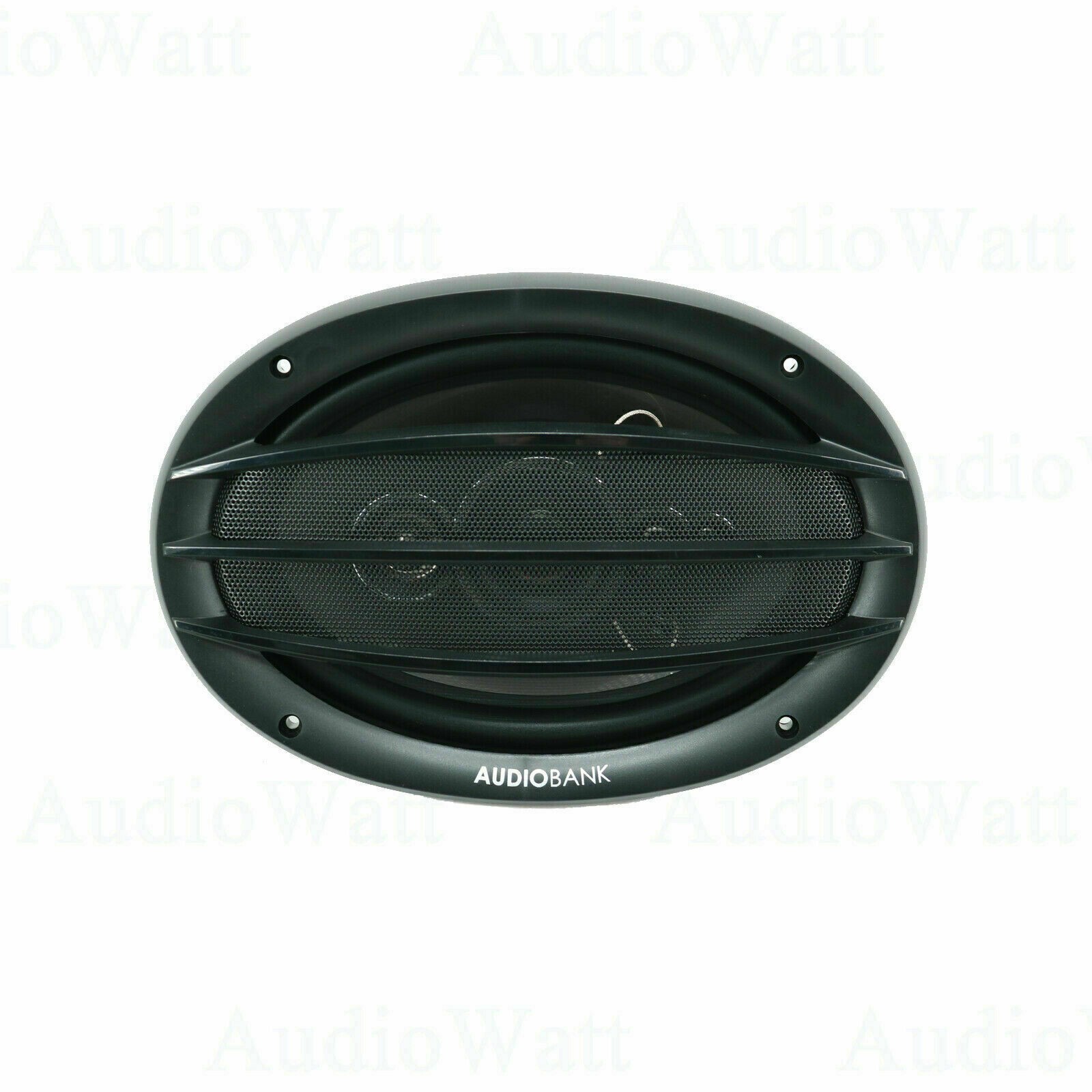 Audiotek Car Stereo CD Bluetooth Receiver + Audiobank 6.5 & 6X9 Coaxial Speakers