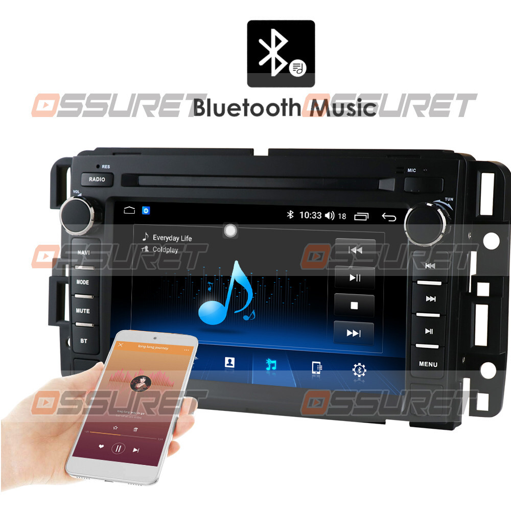 Car Radio Stereo Android 12.0 GPS For GMC Chevrolet Chevy Yukon Sierra Acadia k-