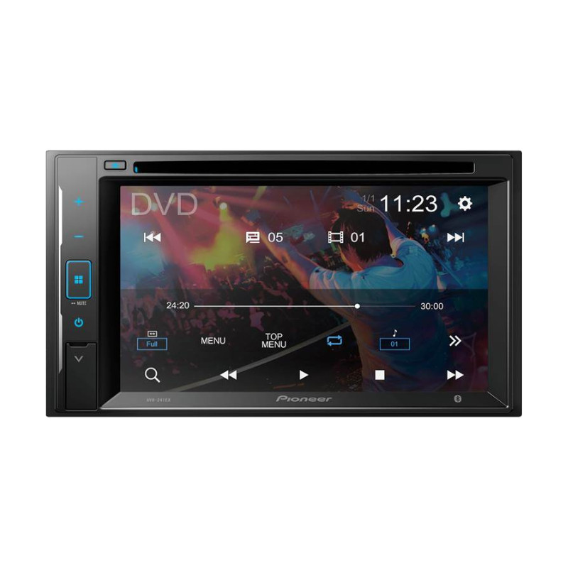 NEW Pioneer DMH-241EX 6.2″ Touchscreen Digital Media Receiver w/ Bluetooth