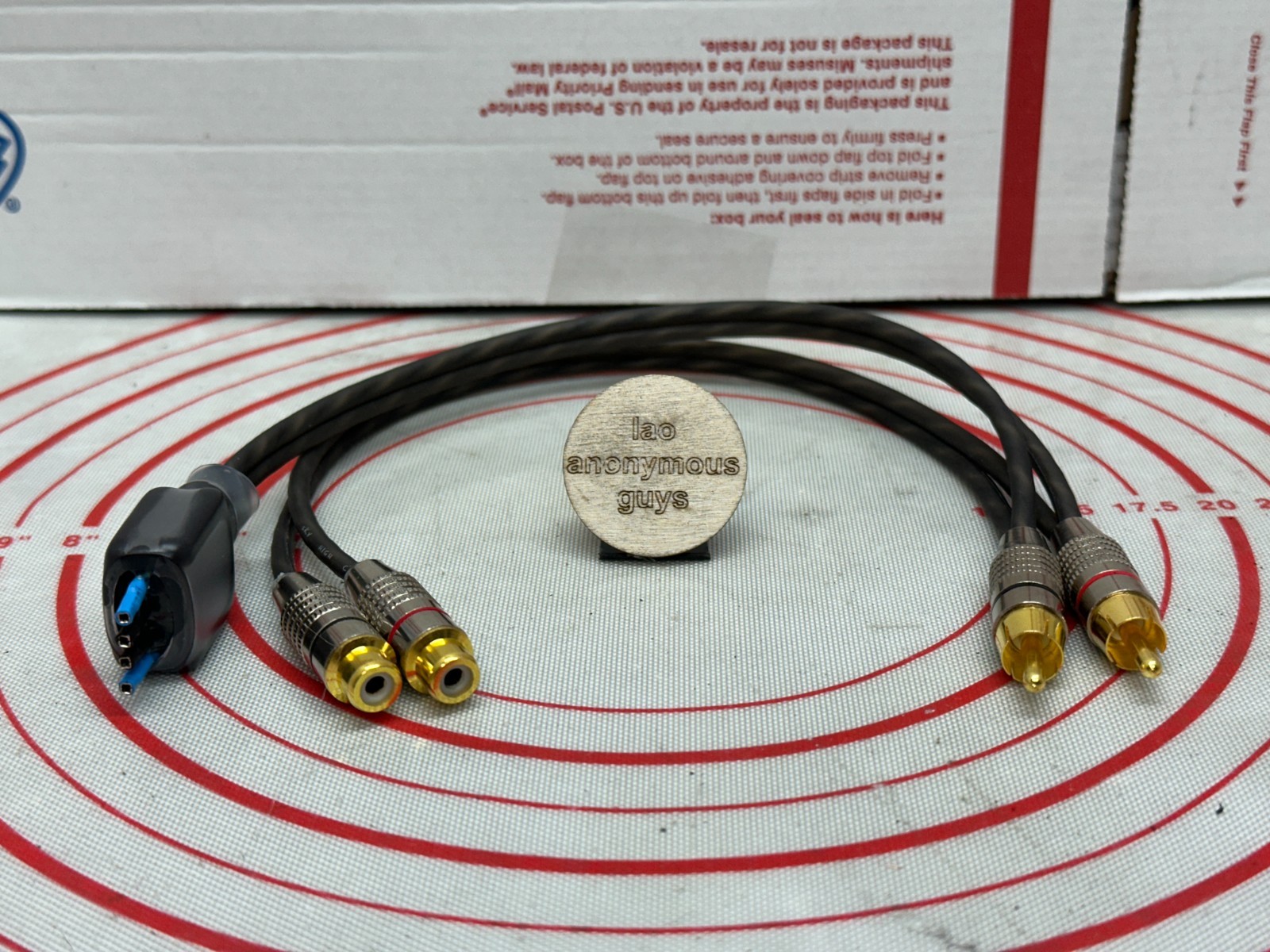 Audio Input Plug High or Low Level Signal for KENWOOD RD-380 Vintage Old School