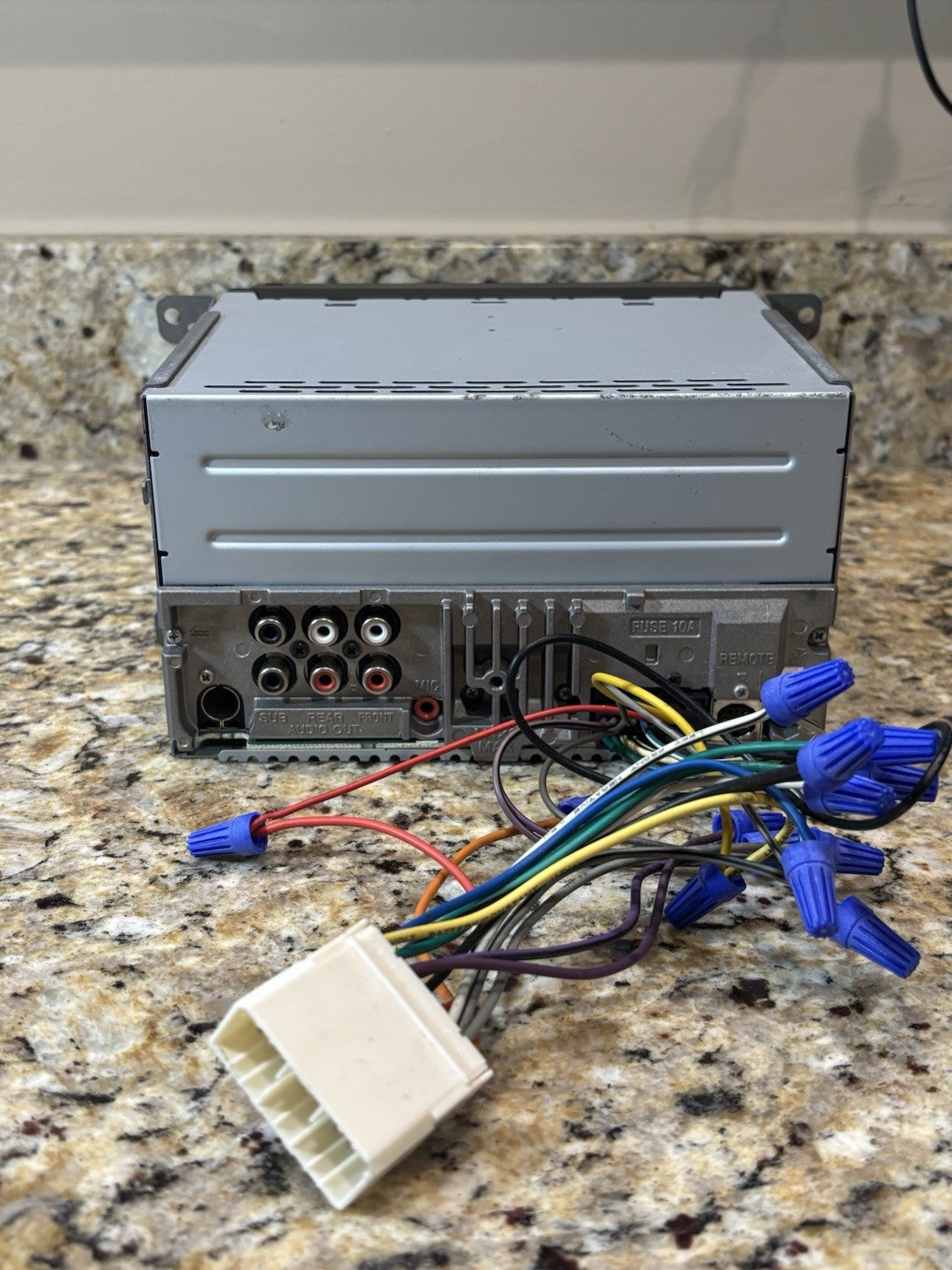 SONY XSP-N1BT Car Audio CD bluetooth with remote control, microphone and harness