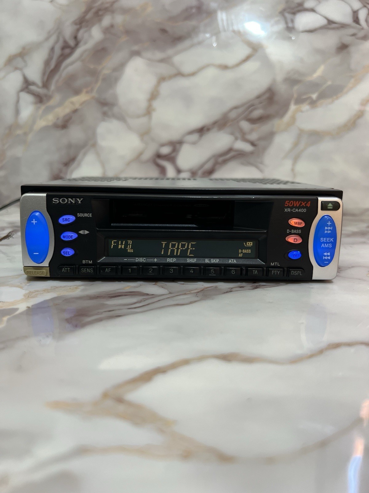 Old School SONY XR-CA300 Car Stereo Cassette PLAYER RADIO FM/MW/LW 50WX4 *A++++*