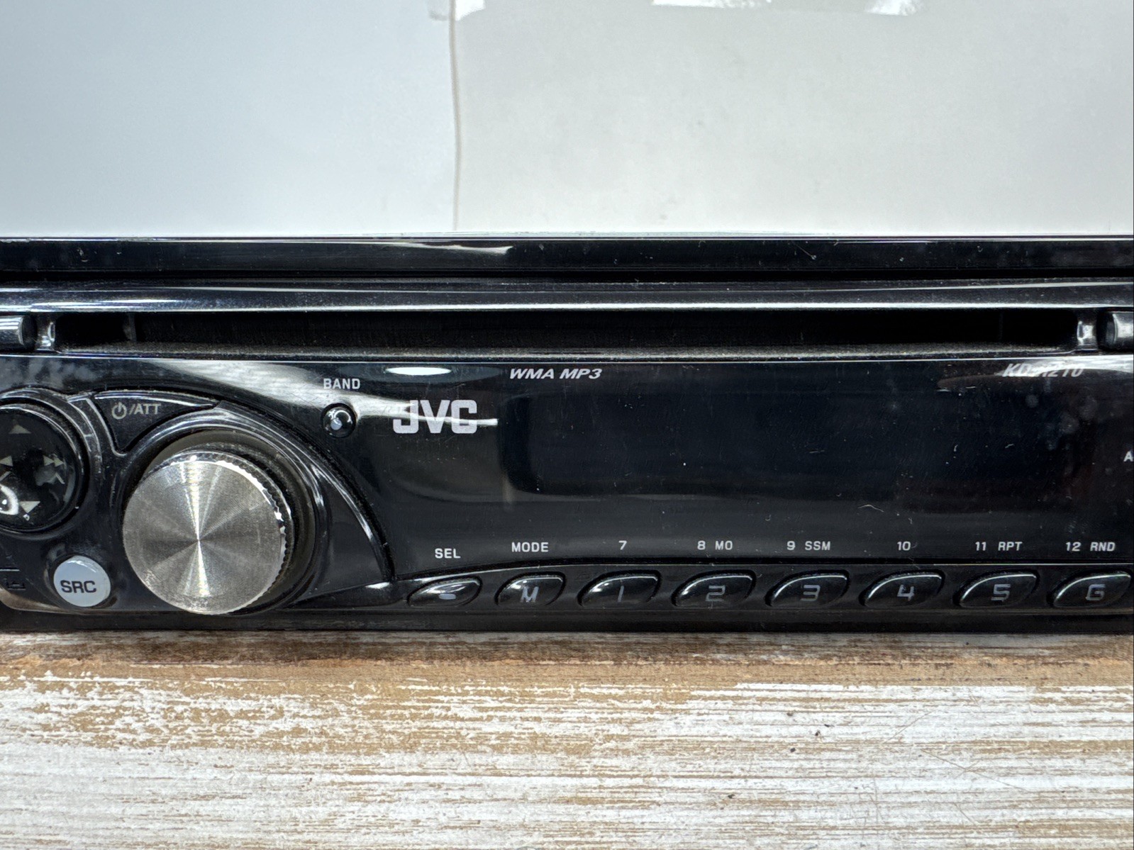 JVC KD-R210 Detachable Face Car Radio MP3 CD Receiver Player No Remote READ