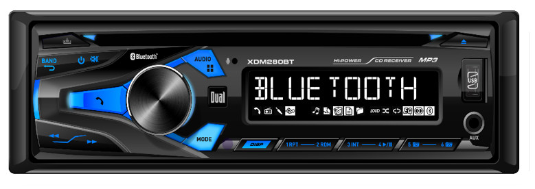 Jensen CDX3119 Am Fm Cd Player Bluetooth Mp3 7-Preset Eq 200W 1 DIN w/Air Fresh