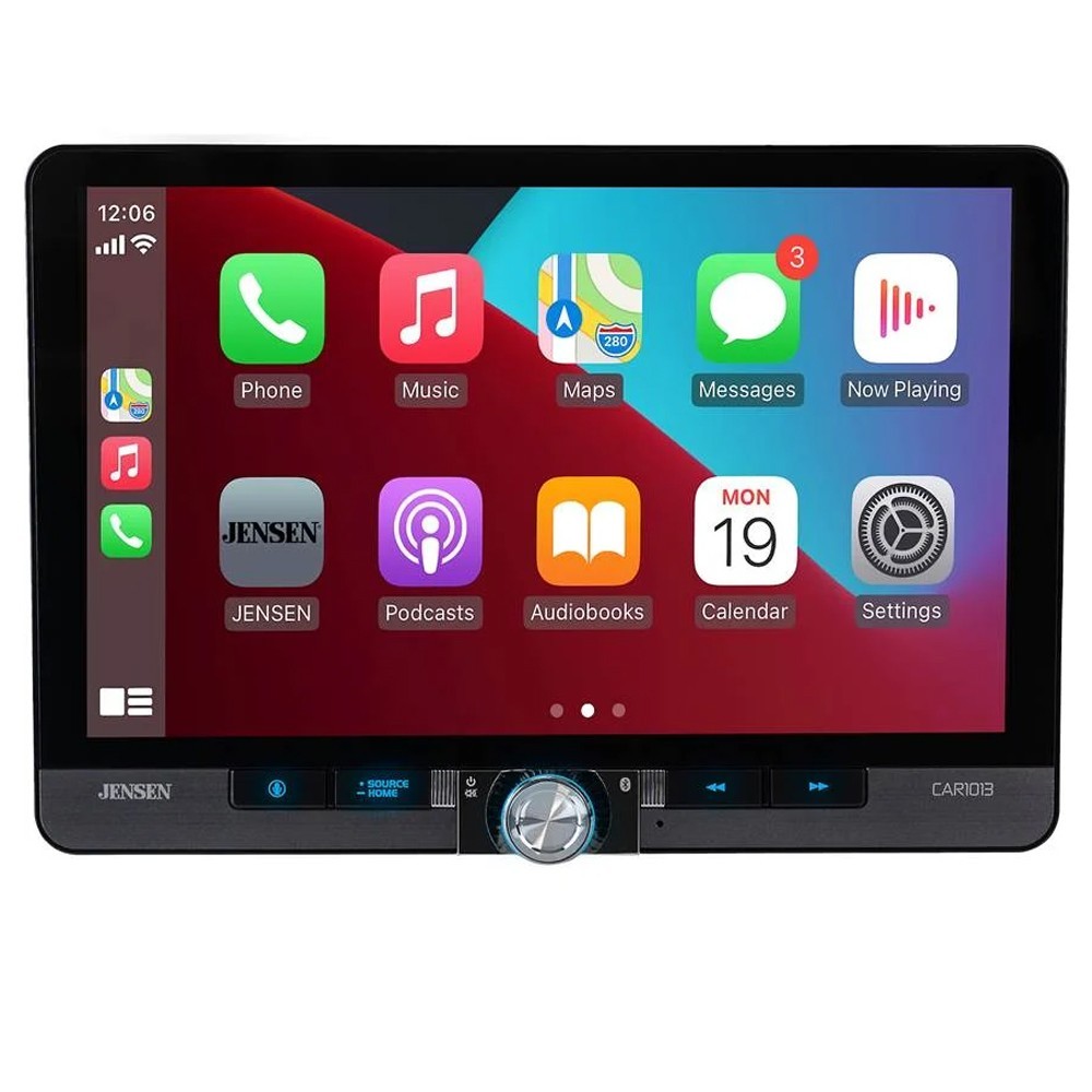 Jensen CAR1013 10″ Screen Apple Carplay AM/FM For 2007-2013 Chevy Silverado