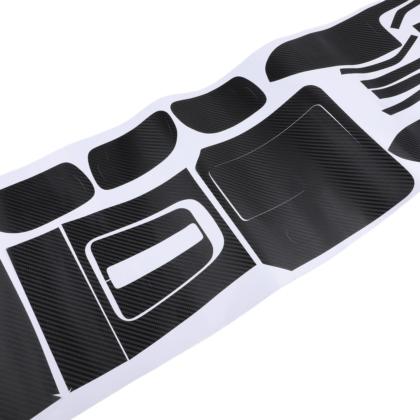 Interior Center Console Carbon Fiber Molding Sticker Decals For Accord 7th