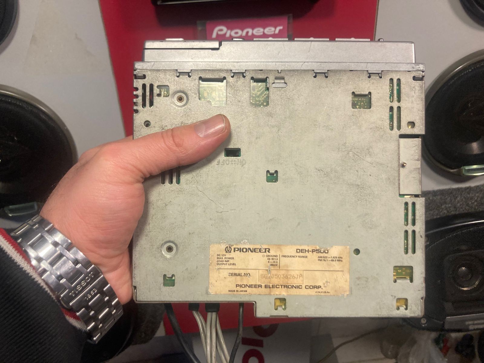 karrozzeria pioneer DEH-P500