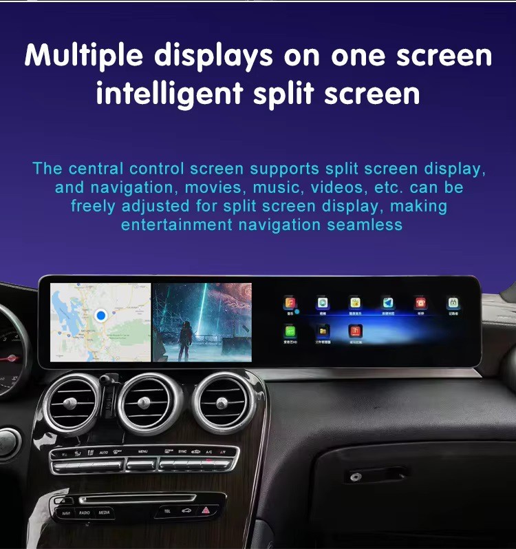 For 2019 Mercedes Benz GLC C Class 8G+128GB CarPlay Car Stereo Radio GPS