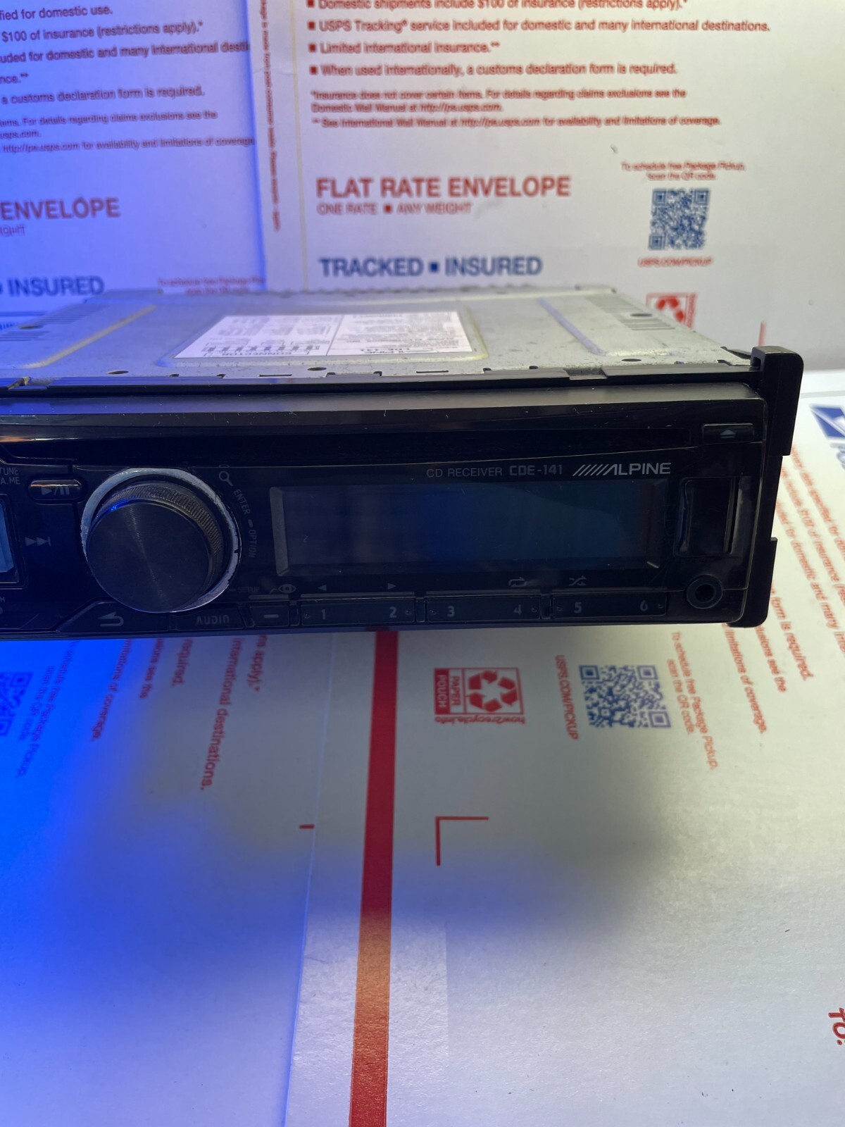 ALPINE CDE-141 used single din radio 🔥🔥