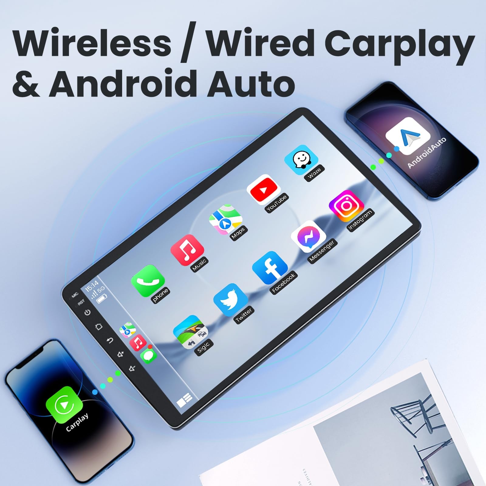 10.” Android 13 Car Stereo Radio for Honda Accord 9 2012~18 GPS NAVI RDS WIfi