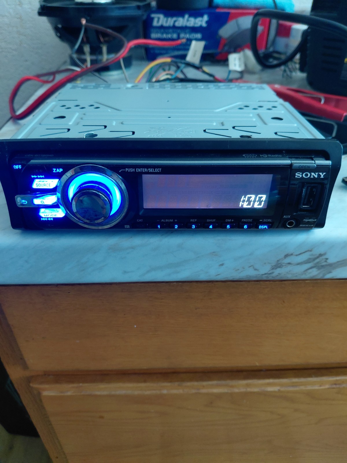 Sony Xplod CDX-GT700HD CD/USB/MP3/HD Player Receiver Tested Working