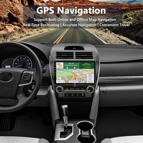 Car Radio for Toyota Camry 2012-2014: 8-Core 4GB+64GB Android 15 Stereo